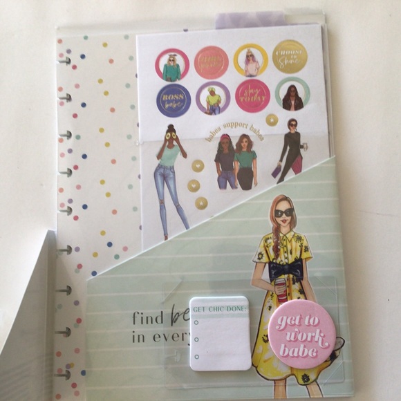 THE HAPPY PLANNER FASHION THEMED PLANNER ACCESSORY KIT NWT - Picture 4 of 10